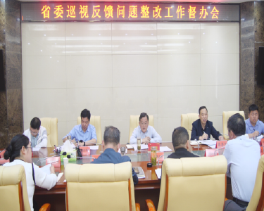 我县召开省委巡视反馈问题整改工作督办会