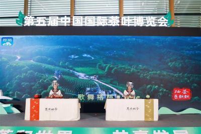 【热点关注】恩施硒茶亮相第五届中国国际茶叶博览会