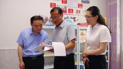 市科协到我县考察共同缔造工作开展情况  