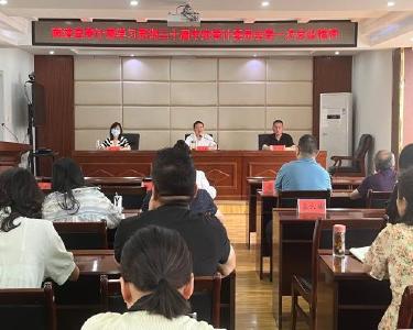 县审计局学习贯彻二十届中央审计委员会一次会议精神