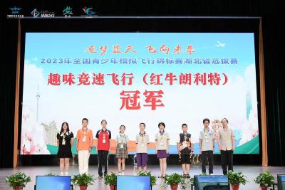南漳县卞和小学在全国青少年模拟飞行锦标赛湖北省选拔赛获佳绩