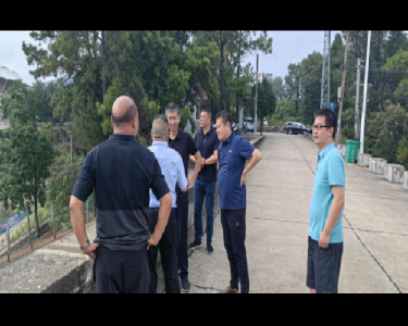 市发改委调研组我县调研投资和重大项目建设等工作