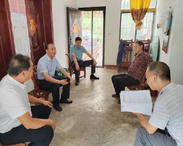 县领导到板桥镇开展共同缔造走访座谈活动