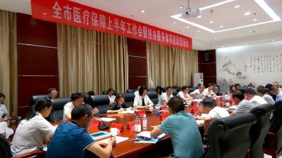 全市医疗保障经办服务体系建设现场会在我县召开  