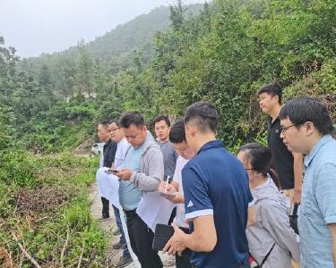 湖北能源集团南漳张家坪抽水蓄能有限公司开展项目建设用地范围踏勘交流活动