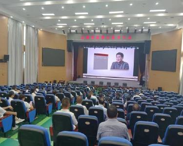 县建投集团组织党员干部到襄南监狱开展警示教育活动