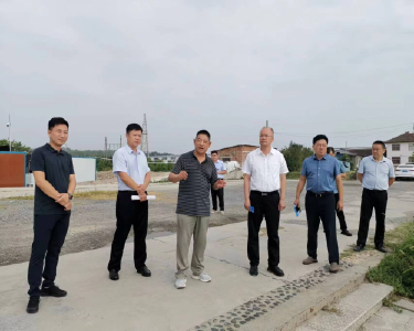 张学林到我县检查河道防汛工作