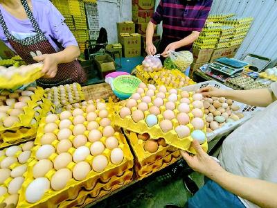 【热点关注】江城鸡蛋两个月内价格贵了四成 蛋价上行或持续到十月
