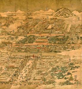 【热点关注】诠释一座城的文化神韵——赏读中国画里的北京中轴线