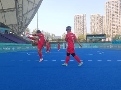 杭州亚残运会丨中国盲人足球队提前晋级决赛
