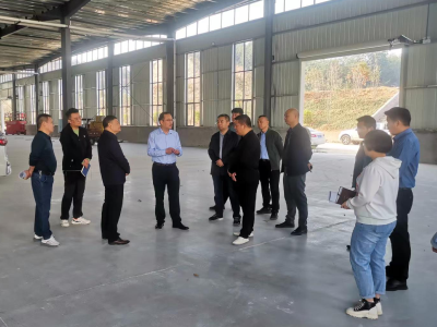 县领导专题督办重点项目建设工作