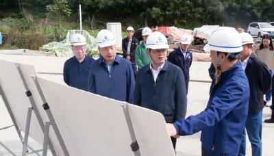 吴烨到南漳调研督导抽水蓄能电站项目建设工作