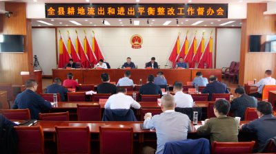 陈栋：坚决打赢耕地流出和进出平衡整改“攻坚战”，确保11月底结硬仗
