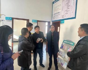 省疾控中心专家组到我县调研健康教育工作