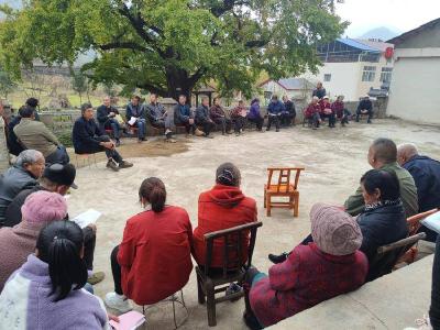 薛坪镇：防诈宣传进屋场　守好村民“钱袋子”