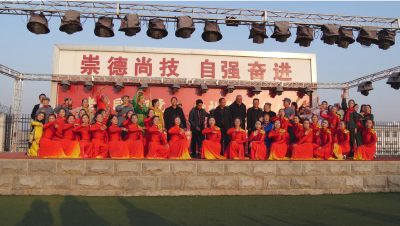 县关工委讲演活动走进县职教中心