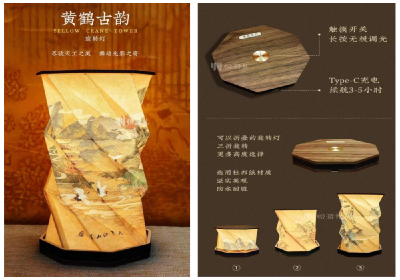 “九头鸟”文旅创意奖公布 您喜欢《<黄鹤古韵>旋转灯》吗？   