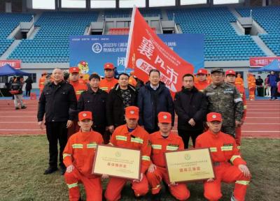 南漳代表队在全省第四届森林消防职业技能竞赛中再创佳绩  