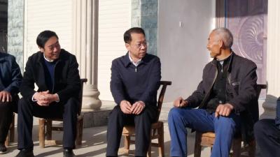 胡勇到南漳调研共同缔造试点工作时强调：为群众排忧解难，提升群众获得感和幸福感