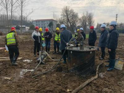 武安镇工业园区专线供水工程刘集片区压水试验圆满成功