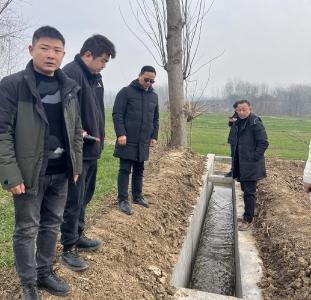 县农业农村局督导高标准农田建设项目安全生产