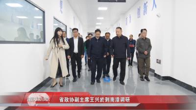 南漳新闻丨省政协副主席王兴於到南漳调研