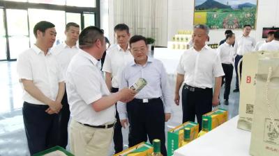 中央统战部副部长、全国工商联党组书记徐乐江来漳调研