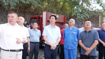 罗兴斌调研龙佰钛业配套堆场项目时强调：提升站位迅速启动，突出重点形成合力，快速推进项目建设