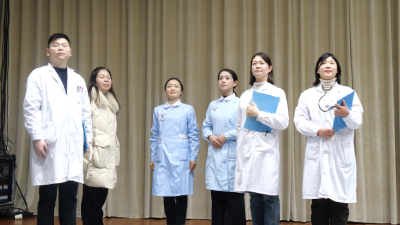 《健康南漳》县人民医院：春晚节目彩排正在进行  