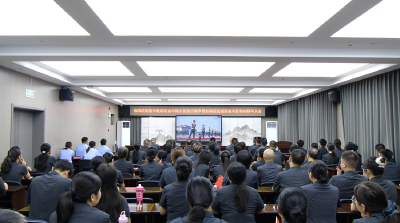 ​我县社会各界组织收听收看纪念中国人民抗日战争暨世界反法西斯战争胜利80周年大会  