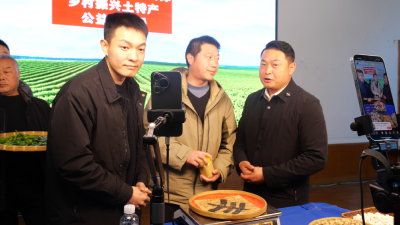 七位村干部集中直播带货　优质农货搭上“数字快车”  