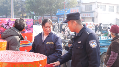 【新春我在岗】民警新春守护忙　织密佳节“安全网”  