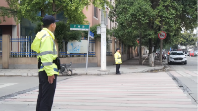 力量下沉守一线　联防联控保安全