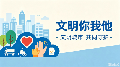 [讲文明树新风]文明你我他  