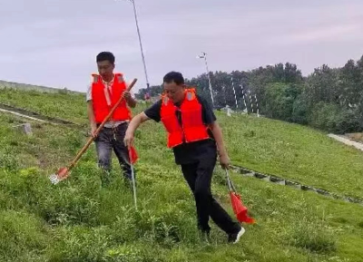 宋军：闻“风”而动冲在前　护坝安民守一线  