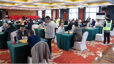 全市第四届职工象棋比赛在南漳举办  
