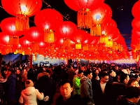 闹元宵！灯如昼人如海 谷城齐欢腾