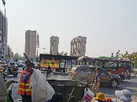 环卫处组织在岗职工集中劳动