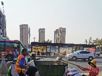 环卫处组织在岗职工集中劳动