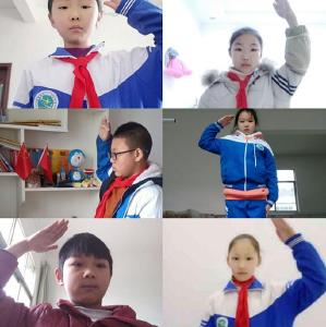 祖国，我爱您！北辰小学首次网络升旗仪式 
