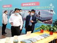 参加襄阳市第一季度项目拉练与会代表来谷城观摩