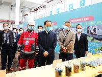 参加襄阳市第一季度项目拉练与会代表来谷城观摩