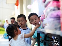 童心玩趣乐逍遥 融媒体中心闹六一