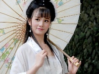 古典美女惊艳承恩寺 蔡以成摄