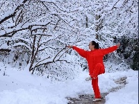 雪中太极，美到爆！