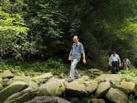 老促会领导走进中班河