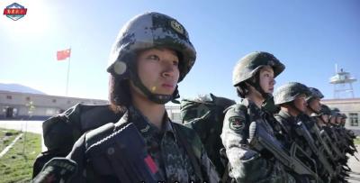 西藏军区女兵：“我站立的地方是中国！我们就是祖国的界碑！”