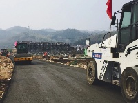 五山堰河旅游公路建设如火如荼