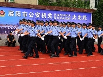 谷城公安显风采