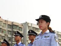 谷城公安显风采